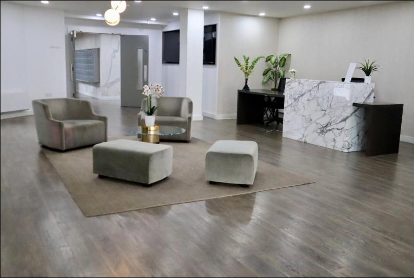 Modern Suite- Bedford City Centre With Free Gym & Parking 外观 照片